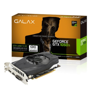 Placa de Vídeo GALAX GeForce® GTX 1050 Ti OC 4GB